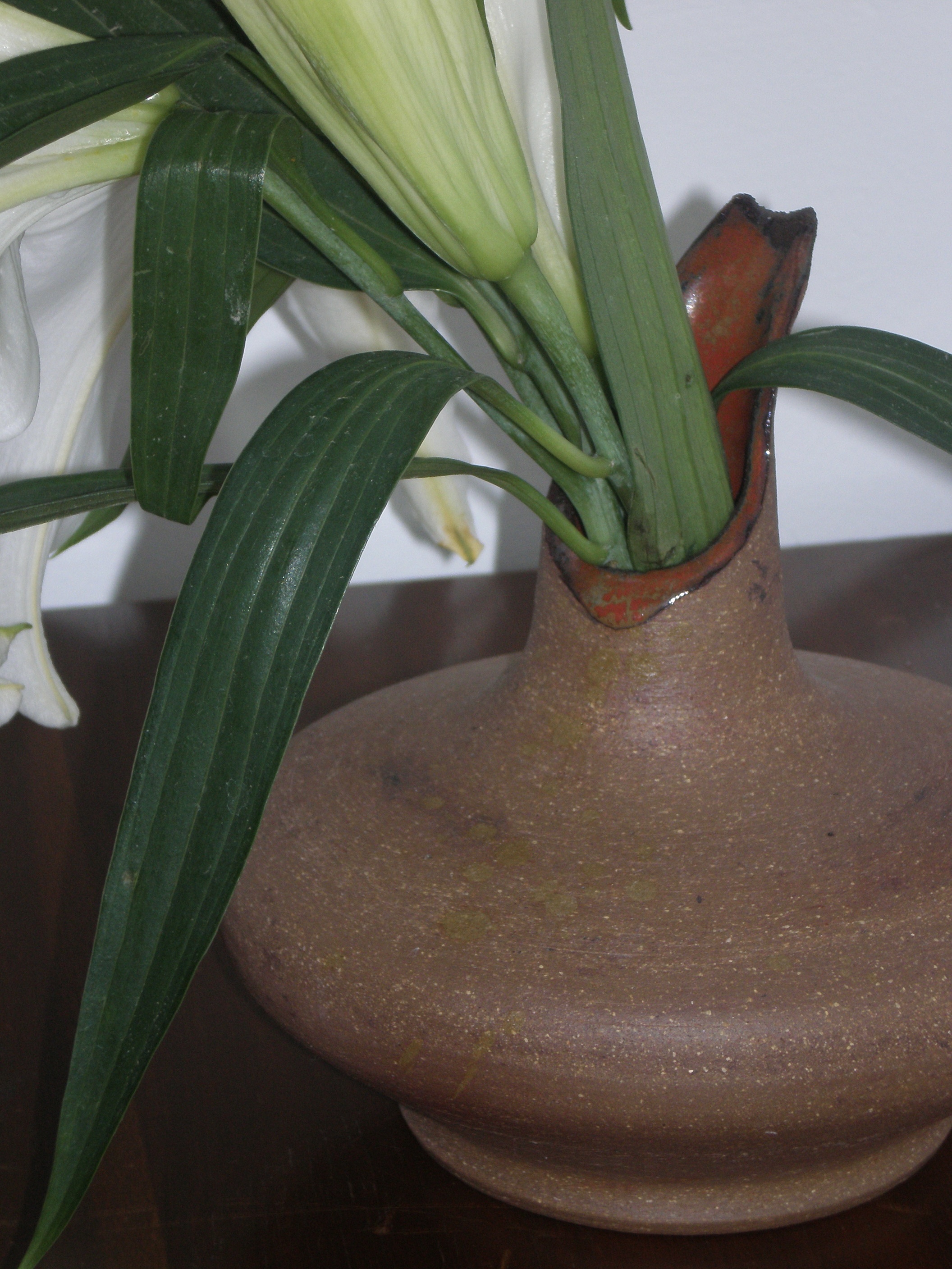 Vase made at Mudstone.